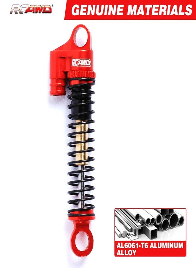 RCAWD ممتص صدمات مزدوج الأسطوانة من RCAWD لسيارات Hobby Plus CR-18P Rock Van وT-Hunter وTrail Hunter، قطع غيار ممتصات صدمات أمامية وخلفية من الألومنيوم لسيارات التحكم عن بعد، رقم الموديل 240071 و240012، لون أحمر - Image 5